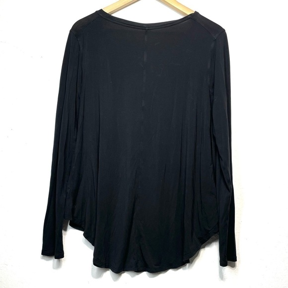 Lululemon Up for Down Time Long Sleeve Black P369 - Picture 4 of 10